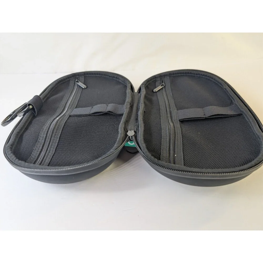 Quip Refresh Bag Toiletry Case Black Silicone Travel Dopp Kit Makeup Storage
